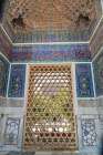 Samarkand, Uzbekistan, Central Asia interior view at the Registan. Vintage Print
